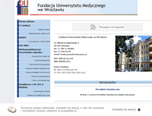 Tablet Screenshot of fundacjaam.pl